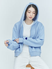 【数量限定＿先行販売】BASIC WZIP HOODIE （2color）