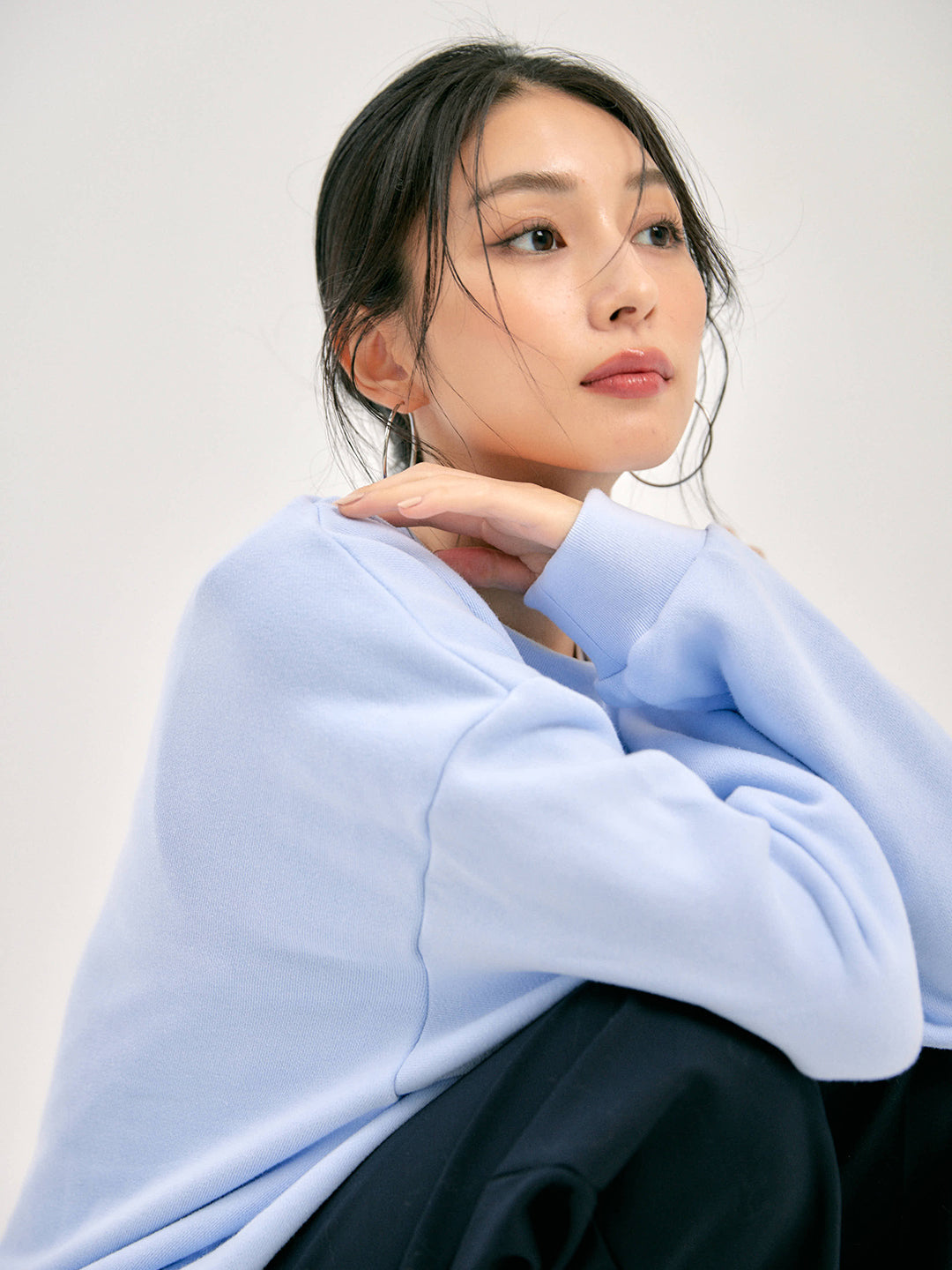 LOGO SWEATSHIRT – BLUE×PALANG(ブルーパラン)