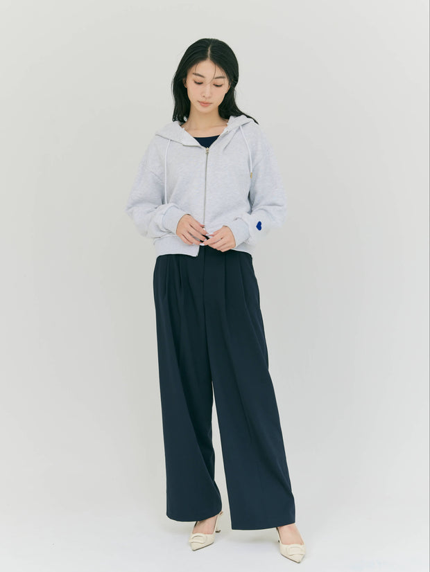 【ベストセラー】BASIC WZIP HOODIE