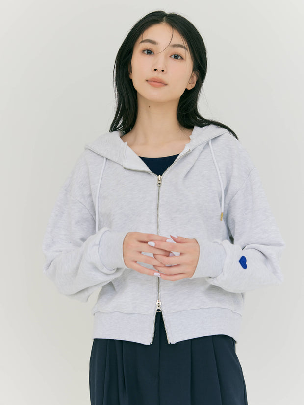 【ベストセラー】BASIC WZIP HOODIE