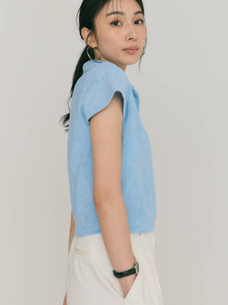 MINI POLO TOP – BLUE×PALANG(ブルーパラン)