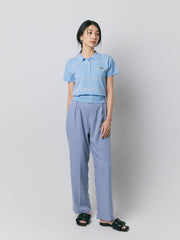 【残り2点】BORDER POLO TOP