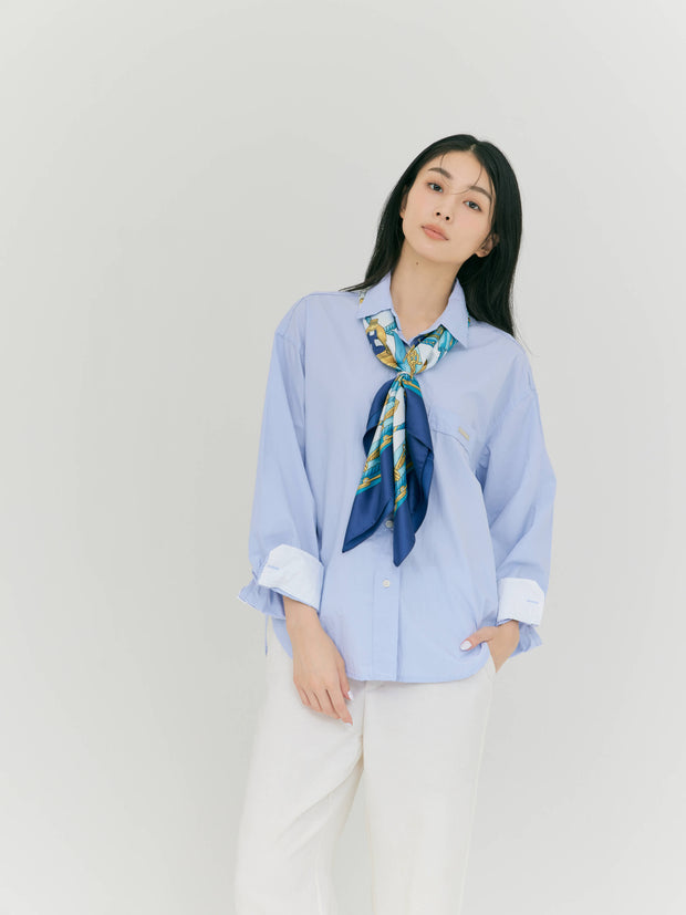 BLUE CLASSIC SCARF