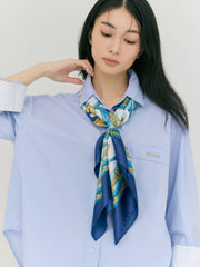 BLUE CLASSIC SCARF