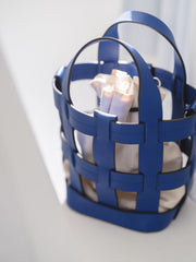 【LIGHT/ROYAL_SOLDOUT】WOVEN BASKET BAG（3color）