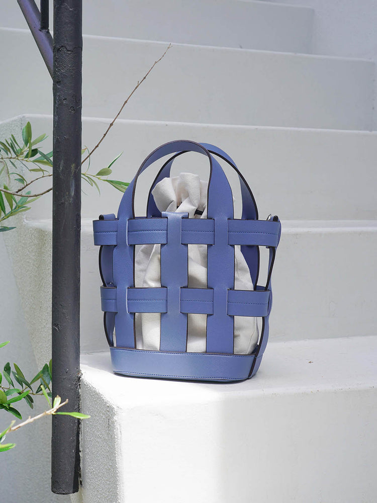 【新品未使用】BLUE×PALANG WOVEN BASKET BAG NAVY ベストセラー】WOVEN BASKET BAG – BLUE×PALANG(ブルーパラン)