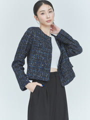 【BLACK_残りわずか】TWEED BOLD JACKET（2color）