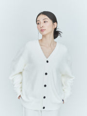 【ベストセラー】SHORT SHAGGY BIG CARDIGAN（4color）