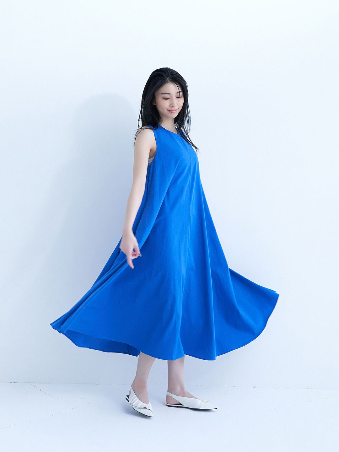 DRESS-ノースリーブドレス – BLUE×PALANG(ブルーパラン)