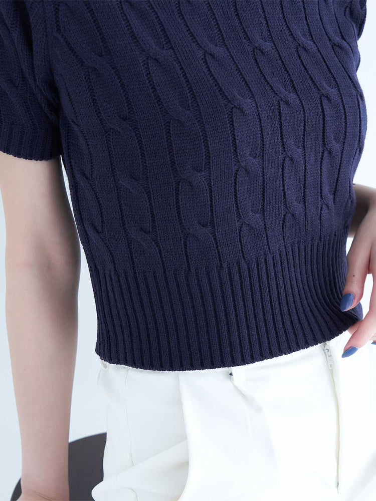 NKNIT ブルーニットshort