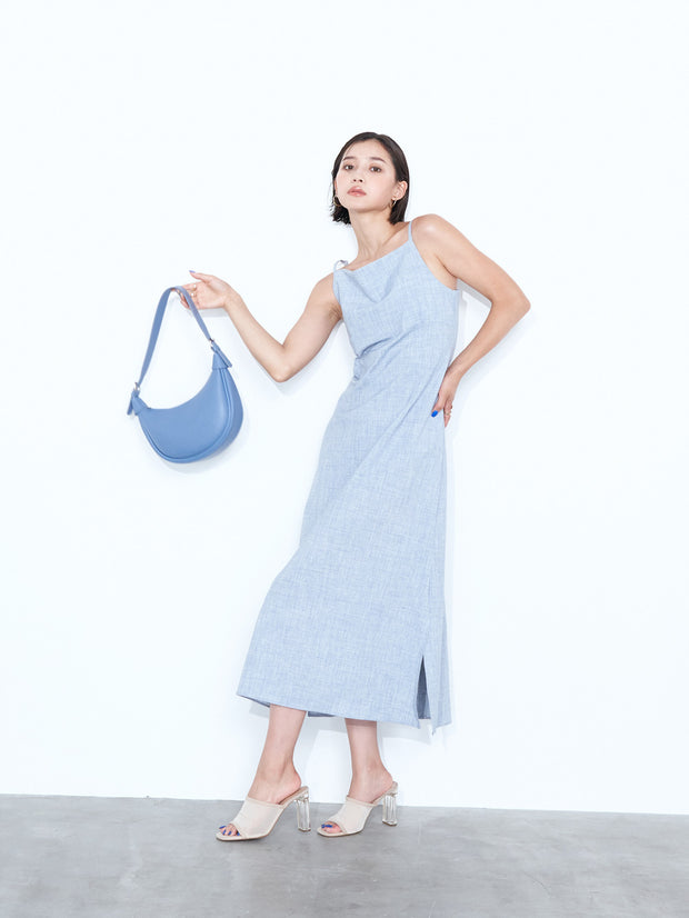 BLUE_残り1点】DENIM-LIKE LONG DRESS（2color） – BLUE×PALANG(ブルー 