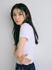 【NAVY_残り1点】CREW NECK TEE