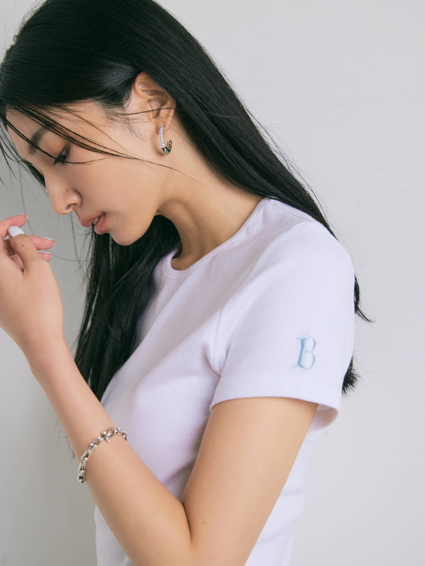 【NAVY_残り1点】CREW NECK TEE