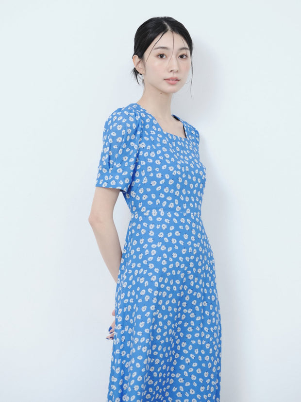 【NEW】ORIGINAL PRINT FLOWER DRESS（2COLOR）