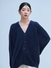 【NEW】SHORT SHAGGY BIG CARDIGAN（4color）