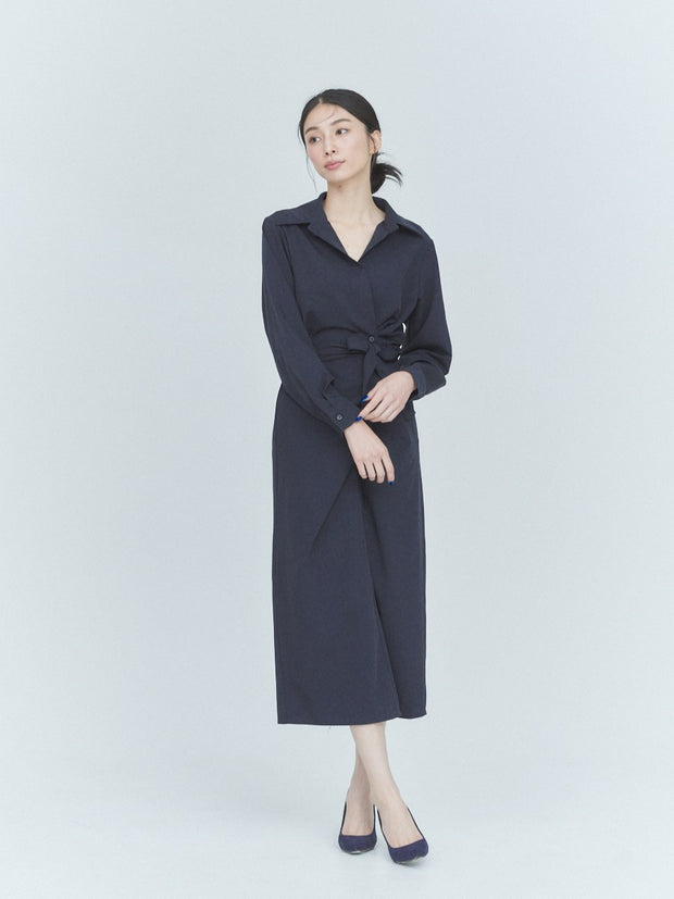 【NEW】WRAP LONG DRESS