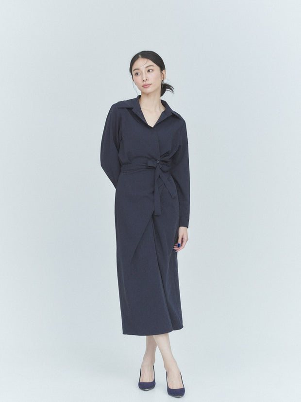 【NEW】WRAP LONG DRESS