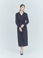 【NEW】WRAP LONG DRESS