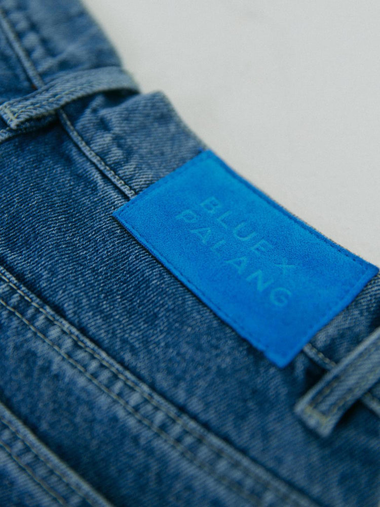 B SEMI FLARE DENIM – BLUE×PALANG(ブルーパラン)