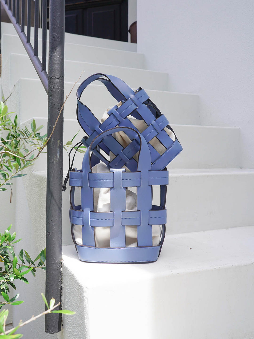 【ベストセラー】WOVEN BASKET BAG