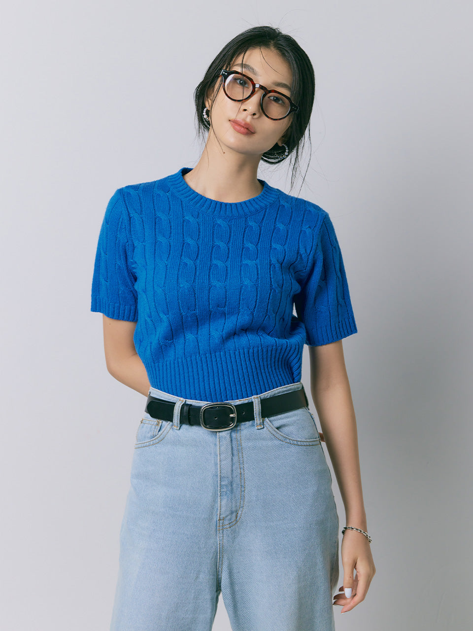 【ベストセラー】TOM SHORT KNIT