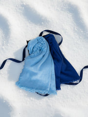 MY BLUE WOOL MUFFLER