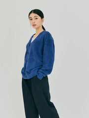 【ベストセラー】SHORT SHAGGY BIG CARDIGAN