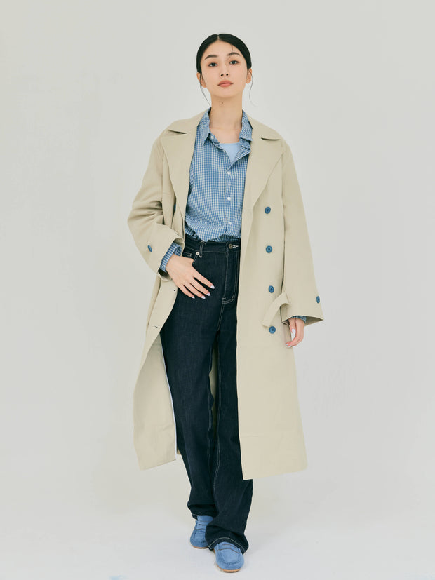 ACCENT TRENCH COAT