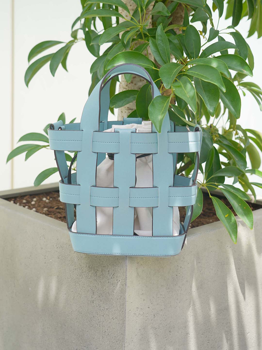 【ベストセラー】WOVEN BASKET BAG