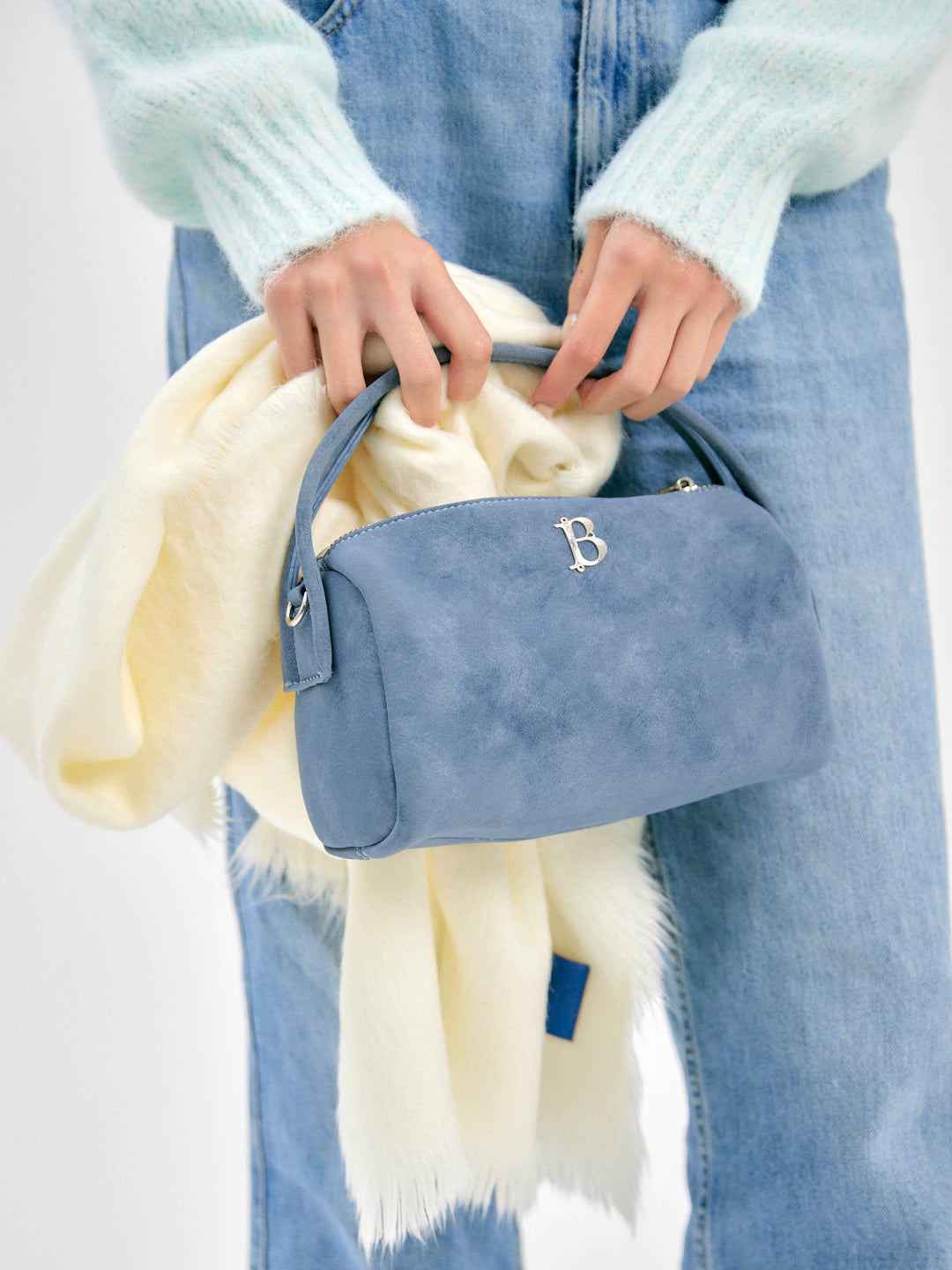 SUEDE B-BAG – BLUE×PALANG(ブルーパラン)