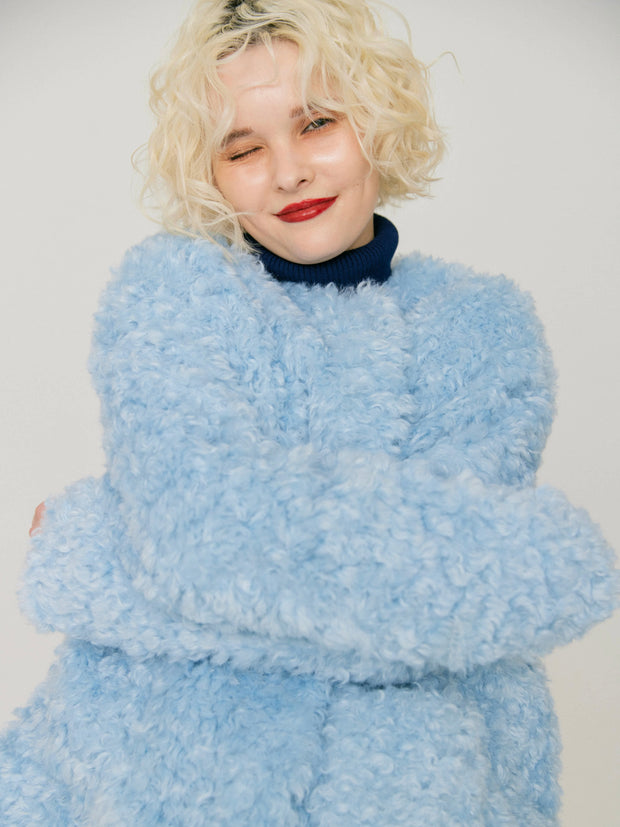 【NEW】CLOUDY POODLE MEDIUM COAT