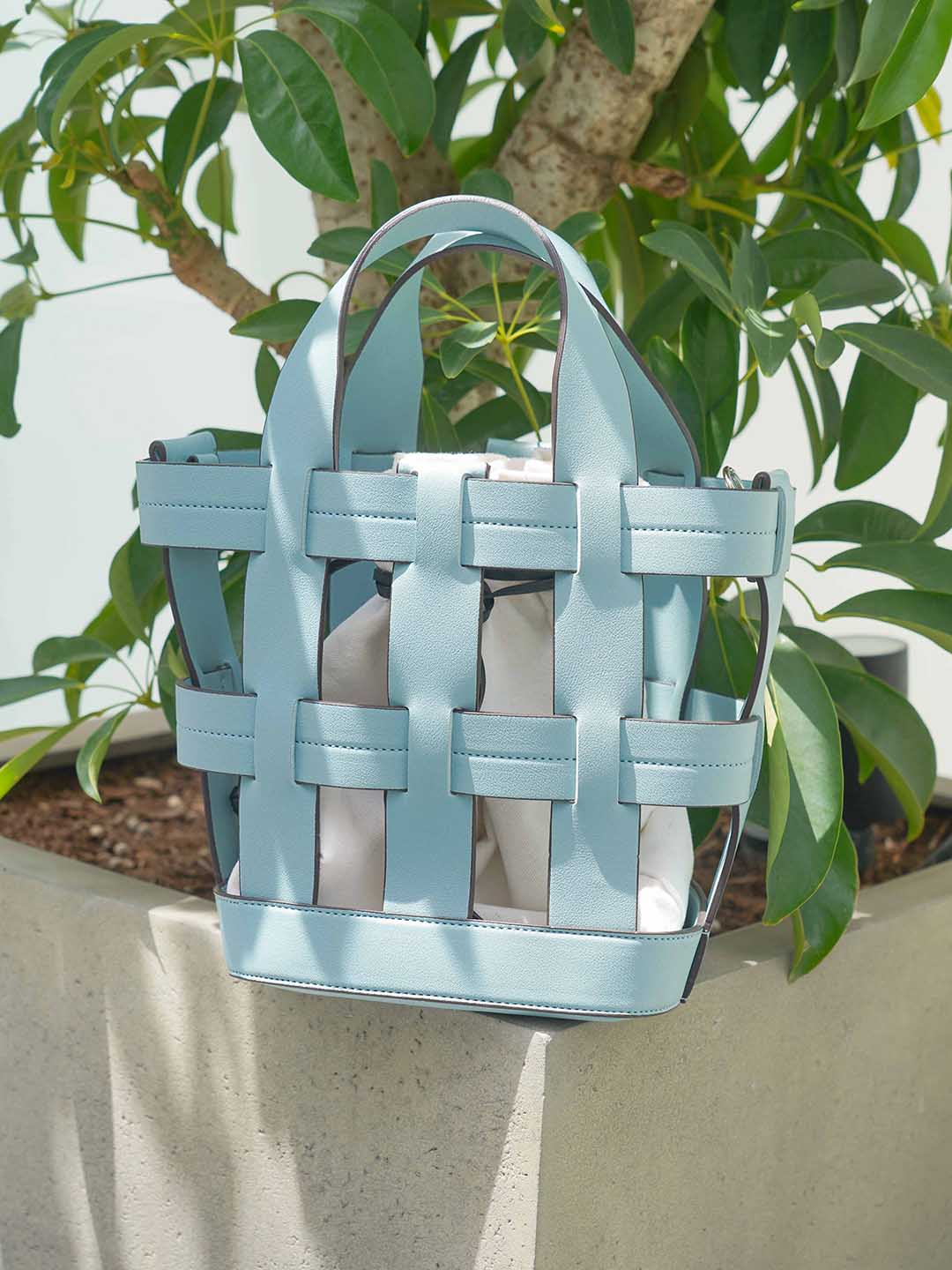 【ベストセラー】WOVEN BASKET BAG