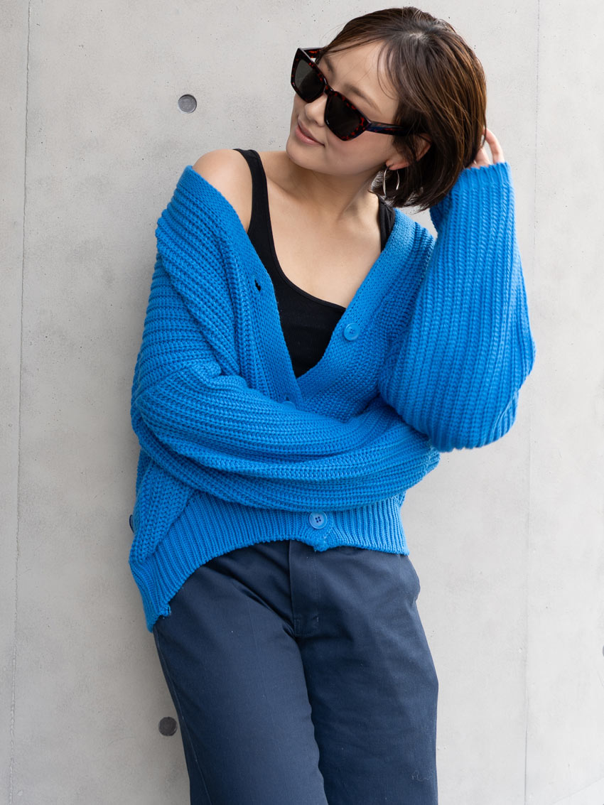 4*5様 22AW/BIG CARDIGAN/FUNKY BLUE/カーディガン OUR LEGACY 「BIG CARDIGAN FUNKY BLUE ACRYIC」 – SISTER