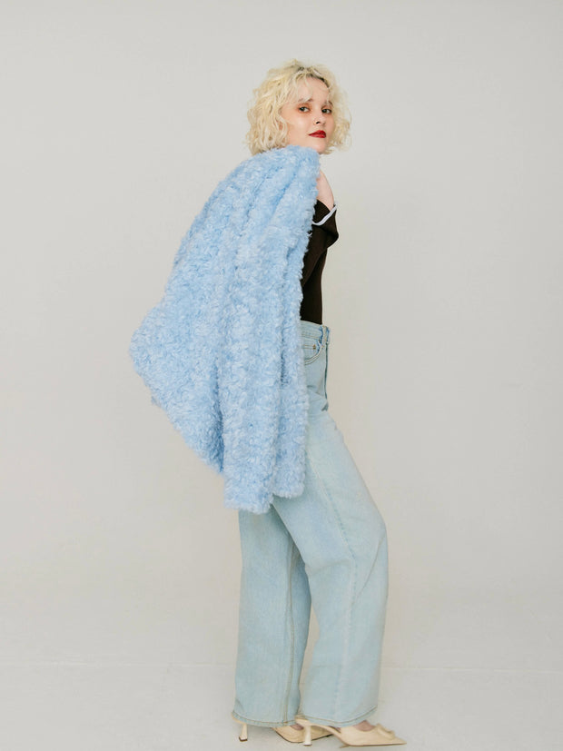 【NEW】CLOUDY POODLE MEDIUM COAT