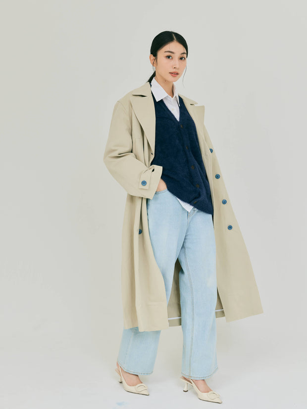 ACCENT TRENCH COAT