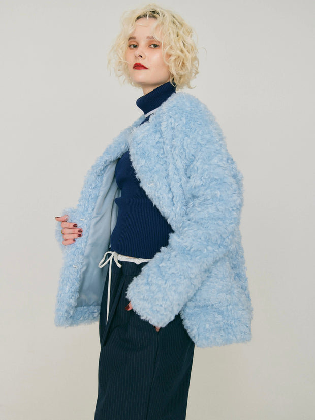 【NEW】CLOUDY POODLE MEDIUM COAT