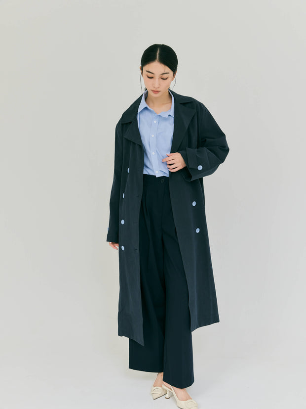 ACCENT TRENCH COAT