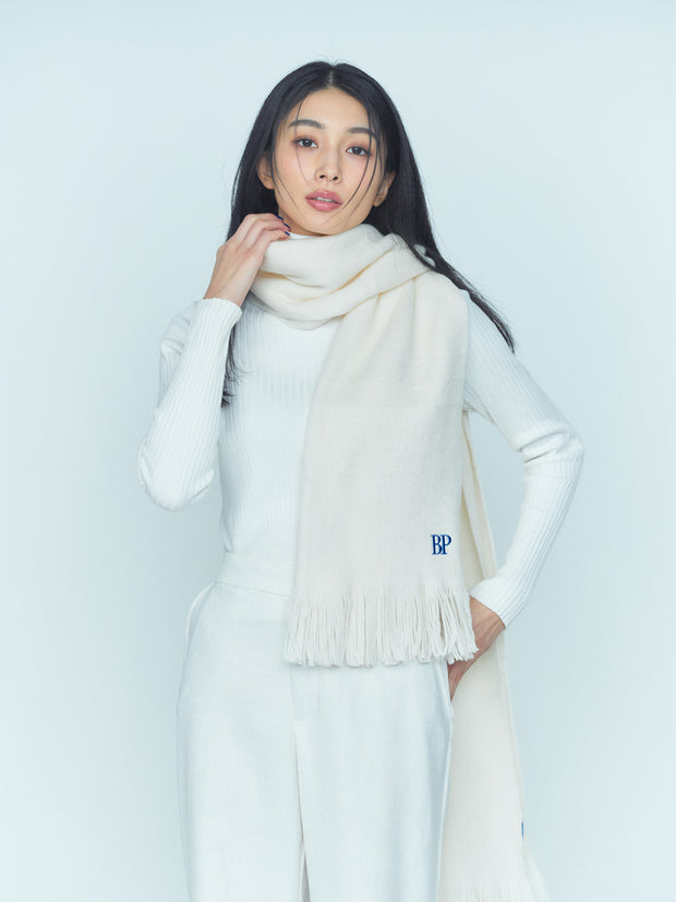 【WHITE_残り1点】MARSHMALLOW MUFFLER（2color）