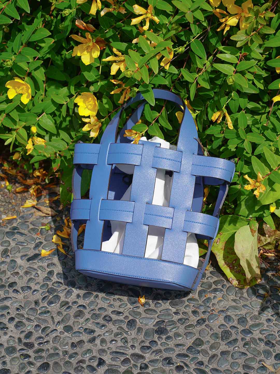 【ベストセラー】WOVEN BASKET BAG