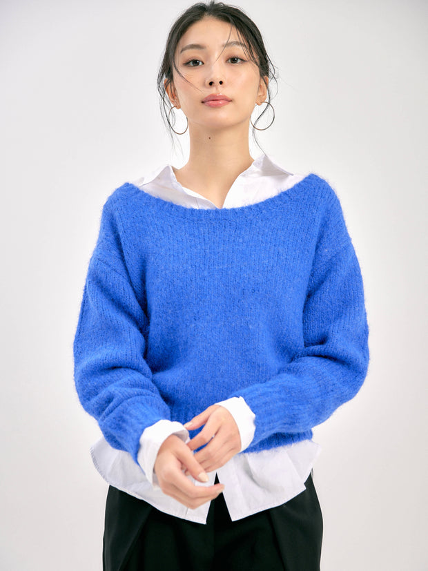 【NEW】3WAY SHOULDER KNIT