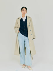 ACCENT TRENCH COAT