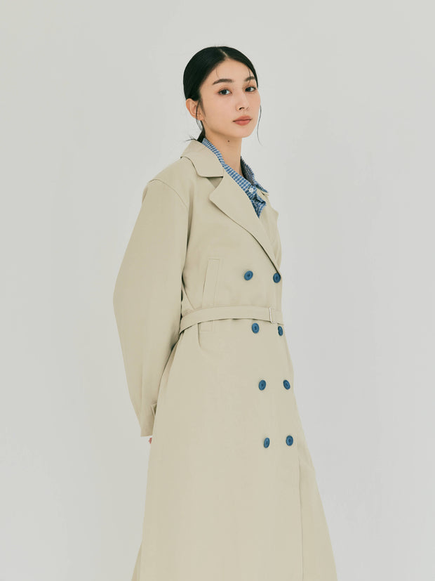 ACCENT TRENCH COAT