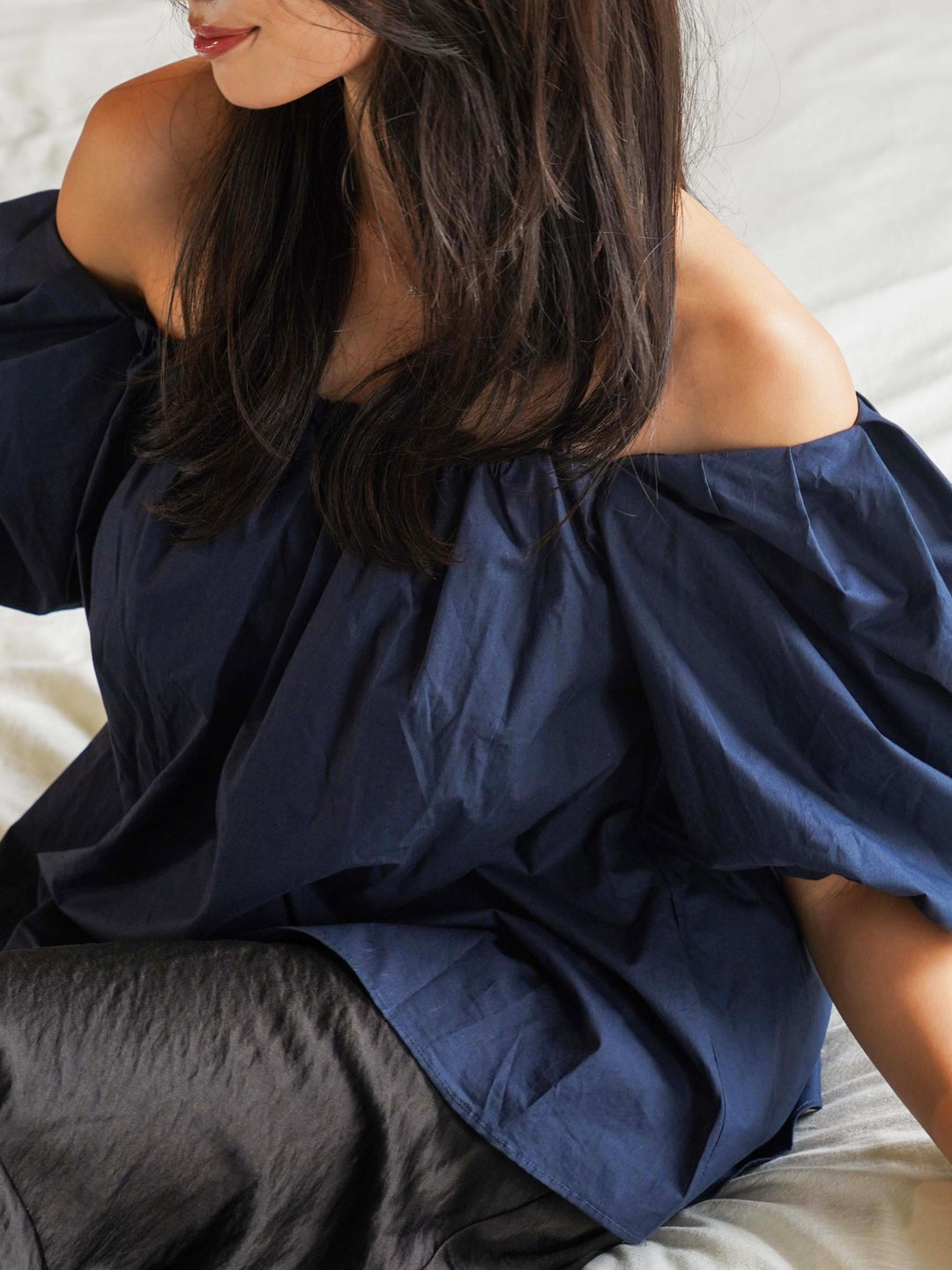 残り3点】HONEY VOLUME BLOUSE – BLUE×PALANG(ブルーパラン)