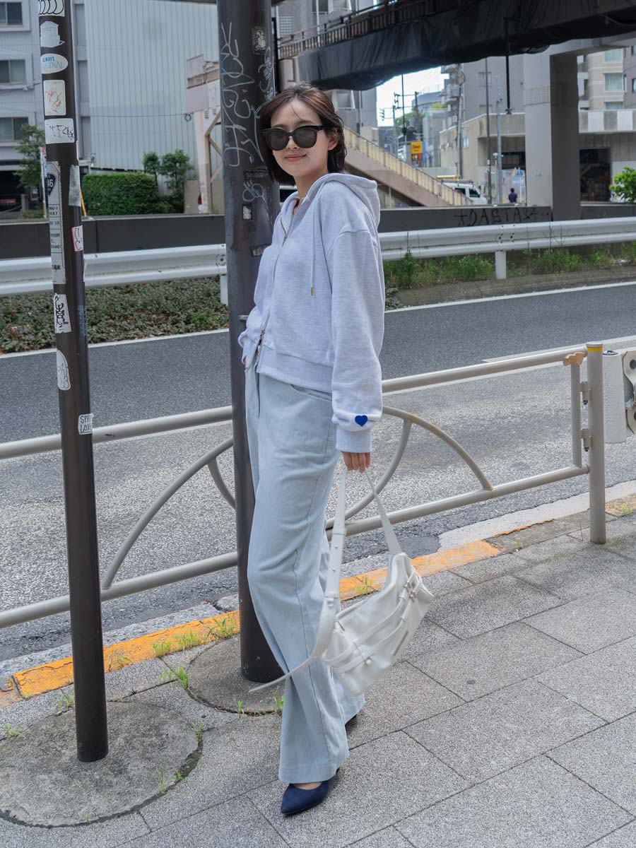 残り1点】【予約販売】BASIC WZIP HOODIE – BLUE×PALANG(ブルーパラン)