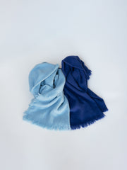 MY BLUE WOOL MUFFLER