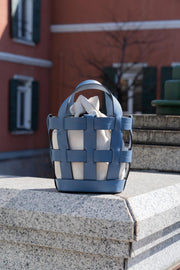 【ベストセラー】WOVEN BASKET BAG（3color）