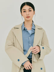 ACCENT TRENCH COAT