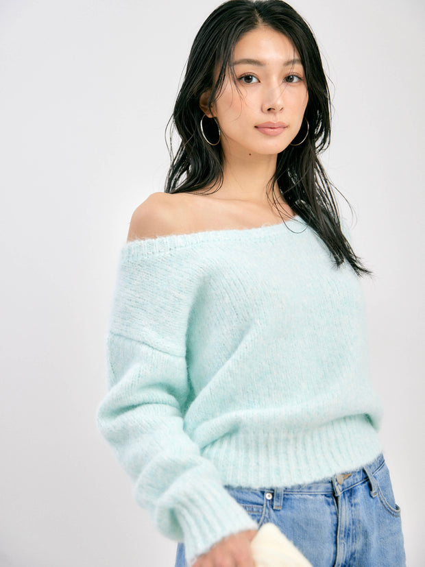 【NEW】3WAY SHOULDER KNIT