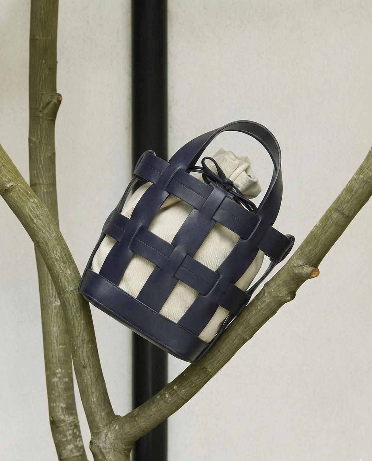 【ベストセラー】WOVEN BASKET BAG