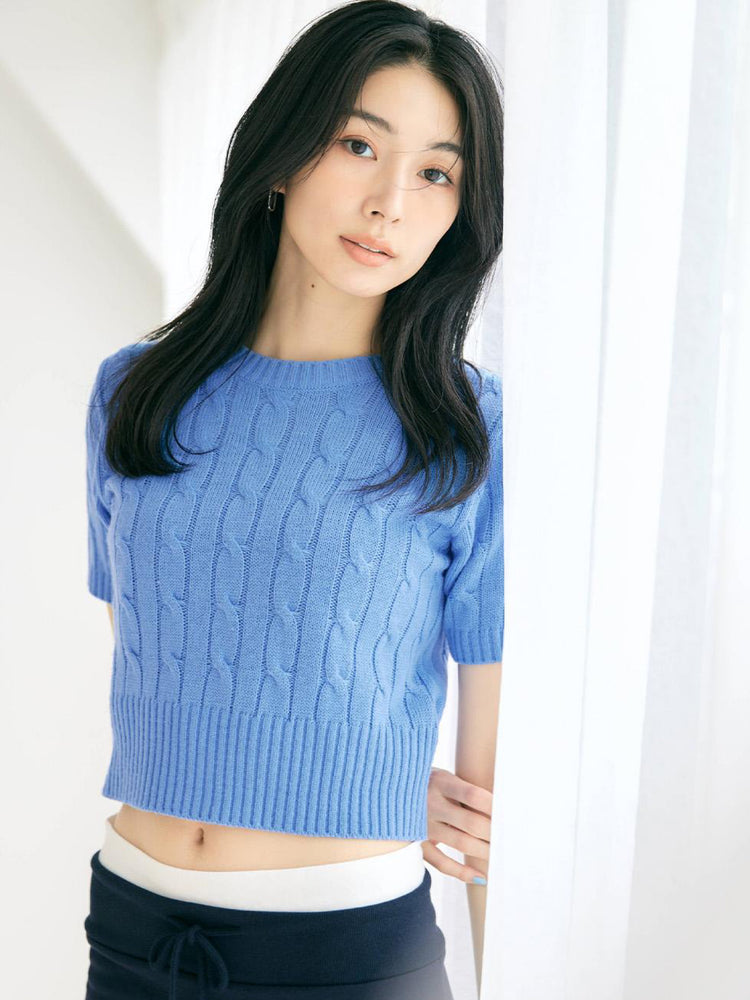 ベストセラー】TOM SHORT KNIT – BLUE×PALANG(ブルーパラン)
